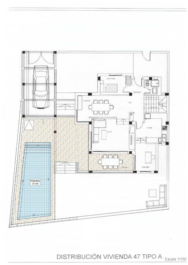 Villa Del Pez Azul Sant Josep de sa Talaia Exteriér fotografie